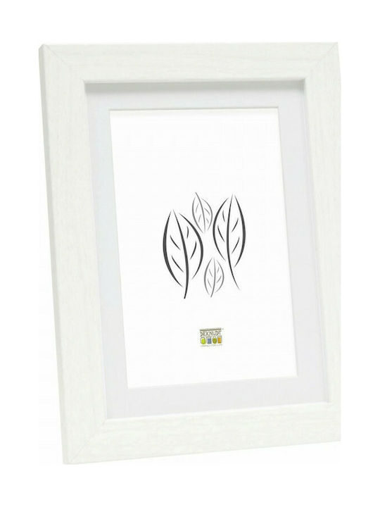 Deknudt S66KF1 Κορνίζα Ξύλινη 15x20cm White