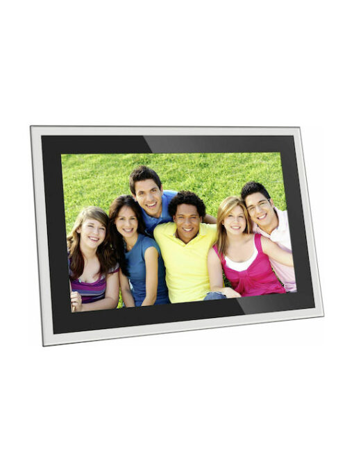 Braun Phototechnik Digiframe 10x Ψηφιακή Κορνίζα LED με Οθόνη Αφής 10.1" Ανάλυσης 1920x1200 με WiFi Ασημί
