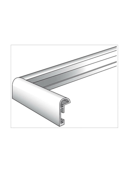 Walther Κορνίζα Πλαστική 40x40cm με Ασημί Πλαίσιο - Image 2