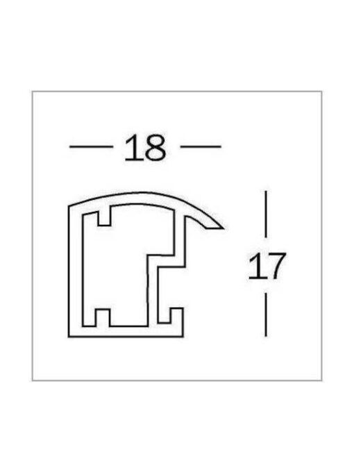 Walther Κορνίζα Τοίχου Πλαστική Trendstyle 20x30cm - Image 3