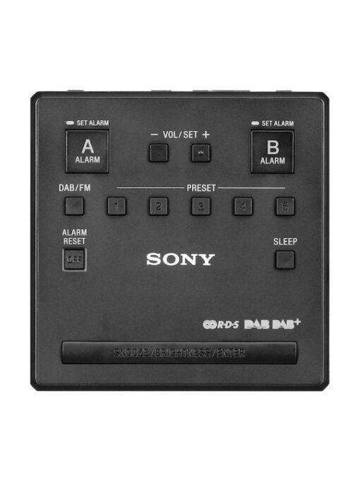 Sony Επιτραπέζιο Ψηφιακό Ρολόι με Ξυπνητήρι & Ραδιόφωνο XDR-C1DBP - Image 4