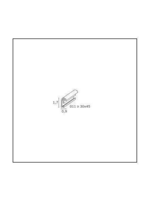 Deknudt Κορνίζα Πλαστική S011D1 20x30cm με Ασημί Πλαίσιο - Image 4