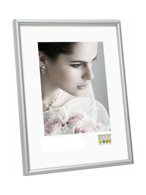 Deknudt Κορνίζα Πλαστική S011D1 20x30cm με Ασημί Πλαίσιο - Image 3
