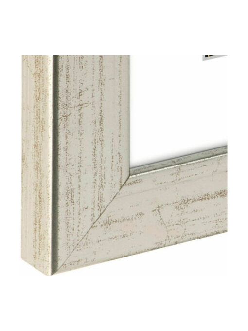 HAMA Κορνίζα Ξύλινη Vigo 40x50cm με Ασημί Πλαίσιο Silver - Image 3