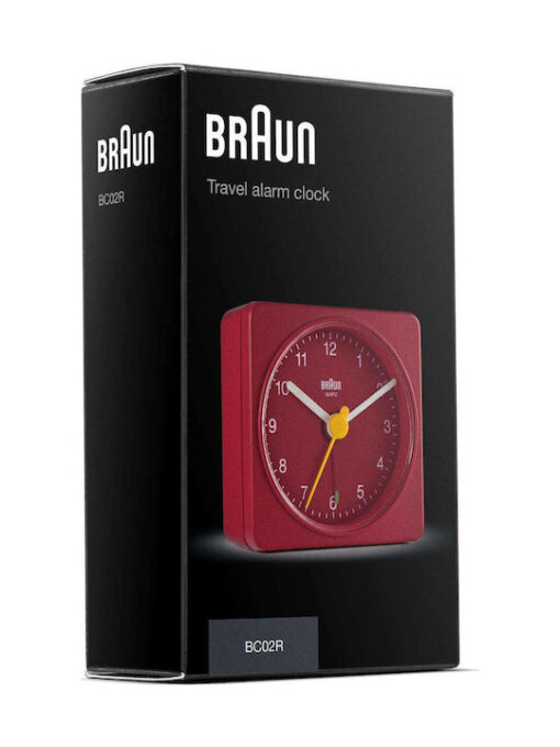 Braun BC 02 R Επιτραπέζιο Ρολόι με Ξυπνητήρι 67081 - Image 5