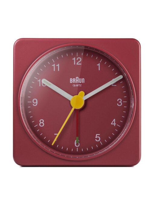 Braun BC 02 R Επιτραπέζιο Ρολόι με Ξυπνητήρι 67081
