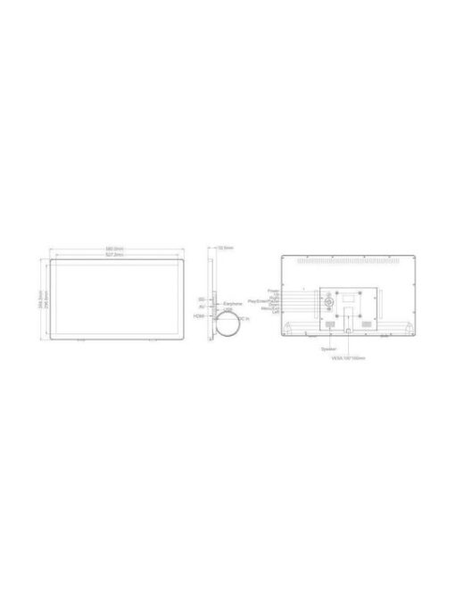 Braun Phototechnik DigiFrame 240 Ψηφιακή Κορνίζα LED 24" Ανάλυσης 1920x1080 Μαύρη - Image 4