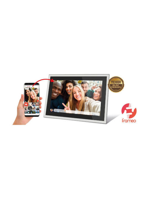 Braun Phototechnik Digiframe 10x Ψηφιακή Κορνίζα LED με Οθόνη Αφής 10.1" Ανάλυσης 1920x1200 με WiFi Ασημί - Image 3