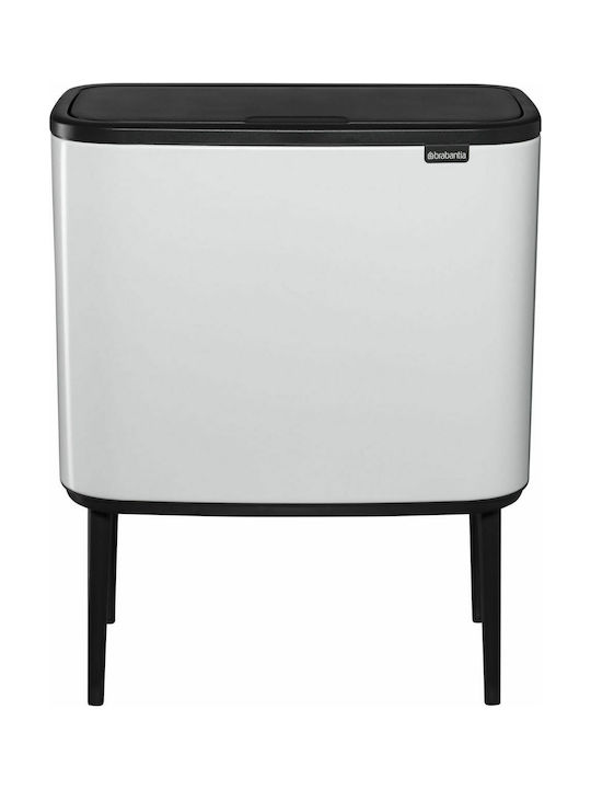 Brabantia Μεταλλικός Κάδος Απορριμμάτων Bo 11lt