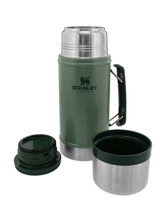 Stanley Legendary Classic Δοχείο Φαγητού Inox Hammertone Green 940ml - Image 2