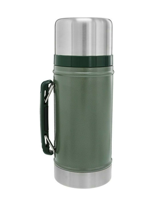 Stanley Legendary Classic Δοχείο Φαγητού Inox Hammertone Green 940ml - Image 3