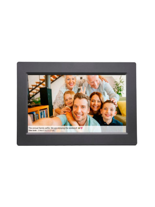 Denver Frameo PFF-1015 Ψηφιακή Κορνίζα με Οθόνη Αφής 10.1" Ανάλυσης 1280x800 με WiFi Μαύρη 119101040270 PFF-1015