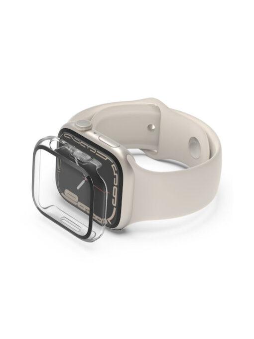 Belkin ScreenForce TemperedCurve Πλαστική Θήκη με Τζαμάκι σε Διάφανο χρώμα για το Apple Watch 41mm