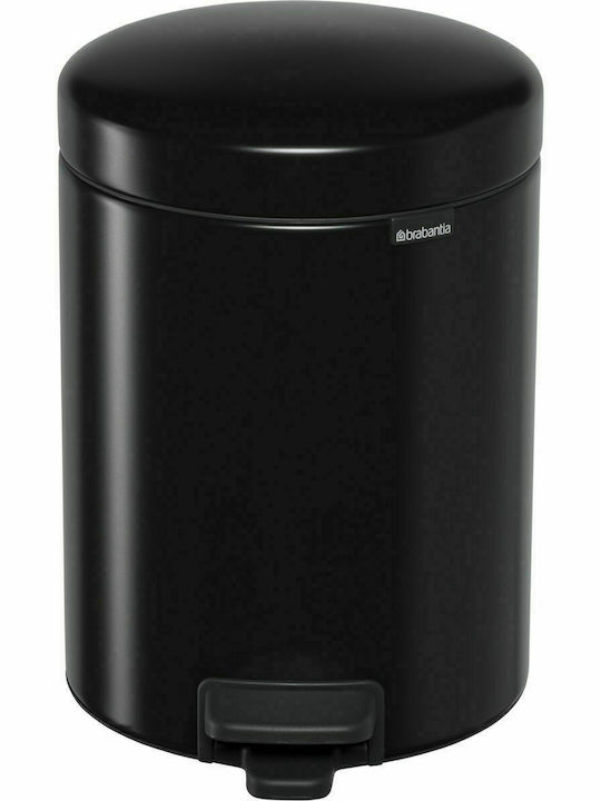 Brabantia New Icon Μεταλλικό Καλαθάκι Μπάνιου 5lt Black Matt - Image 2