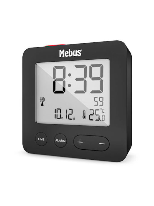 Mebus Funk Wecker Επιτραπέζιο Ρολόι με Ξυπνητήρι 25801