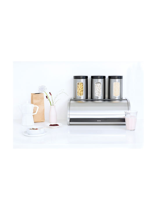 Brabantia Roll Top Ψωμιέρα με Καπάκι Μεταλλική - Image 4