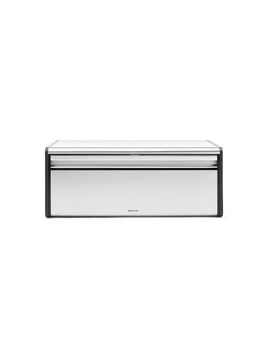 Brabantia Fall Front Ψωμιέρα με Καπάκι Μεταλλική 46.5x25x18.7cm