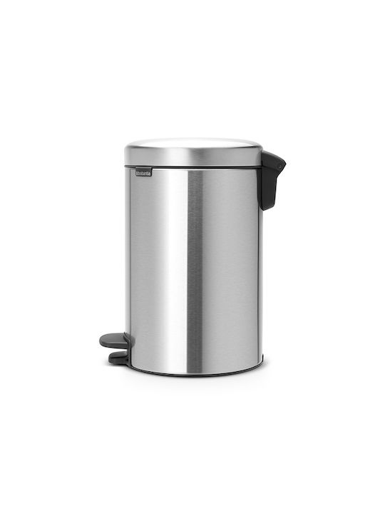 Brabantia NewIcon Κάδος Απορριμμάτων Μεταλλικός Steel Matt με Πεντάλ 12lt - Image 4
