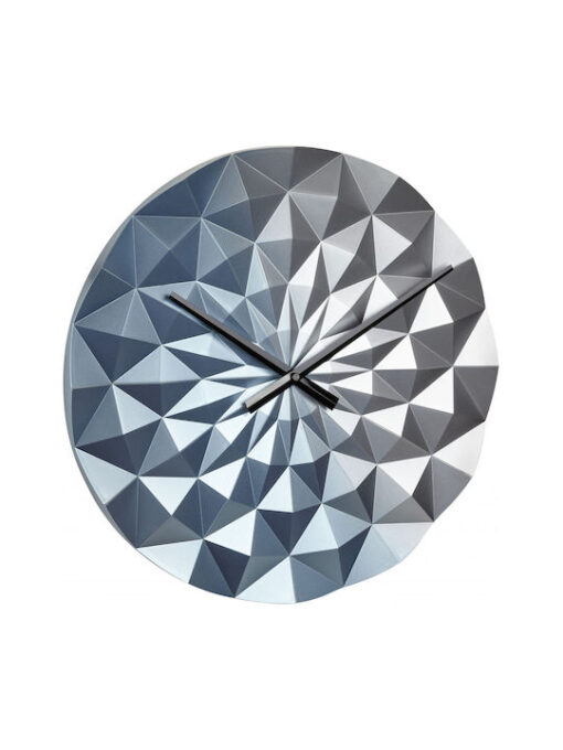 TFA Diamond Ρολόι Τοίχου Πλαστικό Μπλε 44.5cm