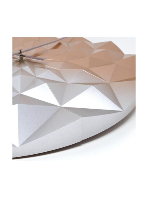 TFA Diamond Ρολόι Τοίχου Πλαστικό Γκρι 44.5cm - Image 2