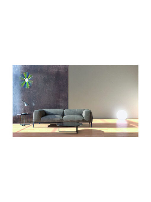 TFA Daisy Bunt XXL Ρολόι Τοίχου Πλαστικό Πολύχρωμο 54.5cm - Image 2