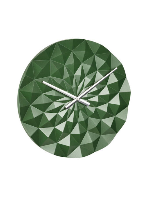 TFA Diamond Ρολόι Τοίχου Πλαστικό Green 44.5cm