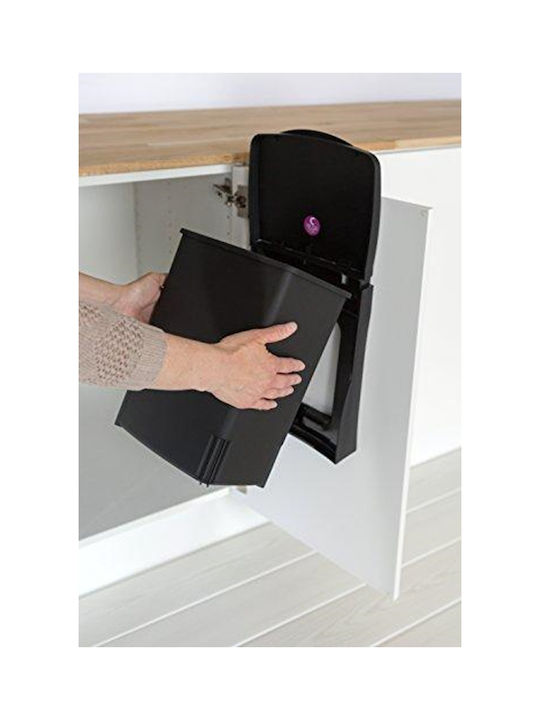 Brabantia Κάδος Απορριμμάτων Πλαστικός Μαύρος 10lt - Image 3