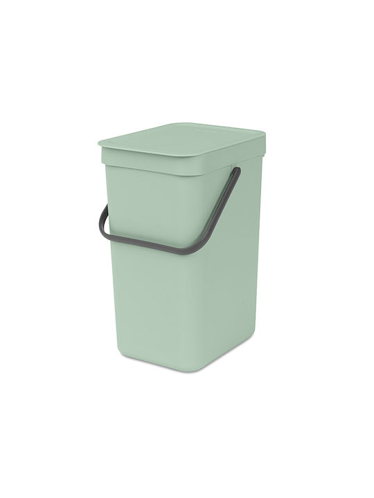 Brabantia Sort & Go Κάδος Απορριμμάτων Πλαστικός Πράσινος 12lt - Image 2