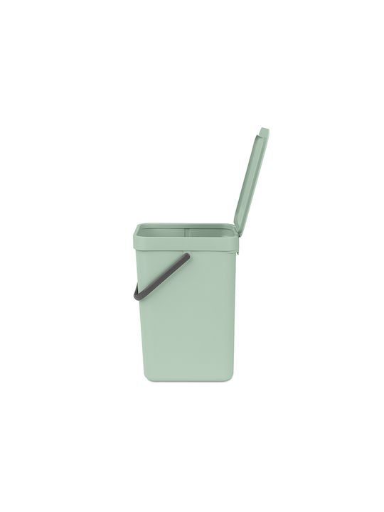 Brabantia Sort & Go Κάδος Απορριμμάτων Πλαστικός Πράσινος 12lt - Image 4