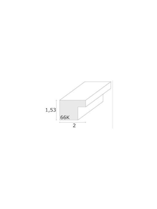 Deknudt Πολυκορνίζα Ξύλινη S66KA2 2 Θέσεων 13x18cm με Μαύρο Πλαίσιο - Image 2