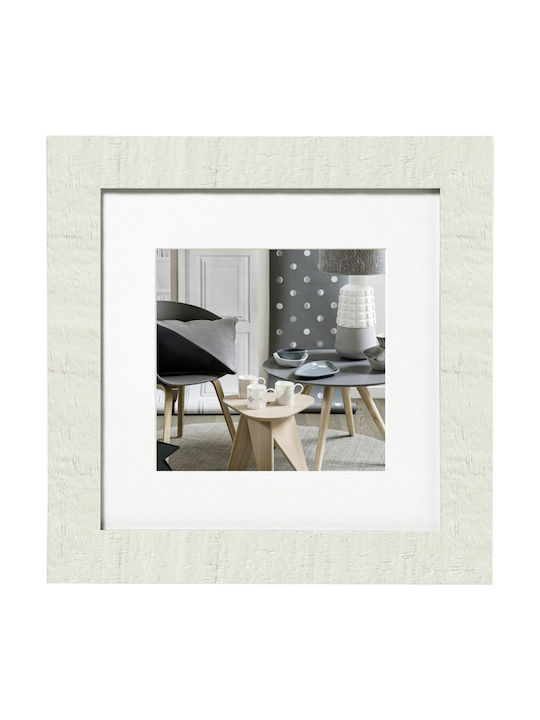 Walther Κορνίζα Ξύλινη Home 40x40cm με Λευκό Πλαίσιο