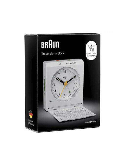 Braun Επιτραπέζιο Ρολόι με Ξυπνητήρι Καφέ 67705 - Image 2