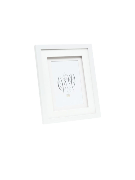 Deknudt Κορνίζα Ξύλινη 15x20cm με Λευκό Πλαίσιο