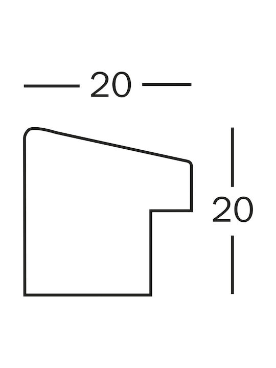 Walther Πολυκορνίζα Ξύλινη 3 Θέσεων 10x15cm με Μπεζ Πλαίσιο - Image 3