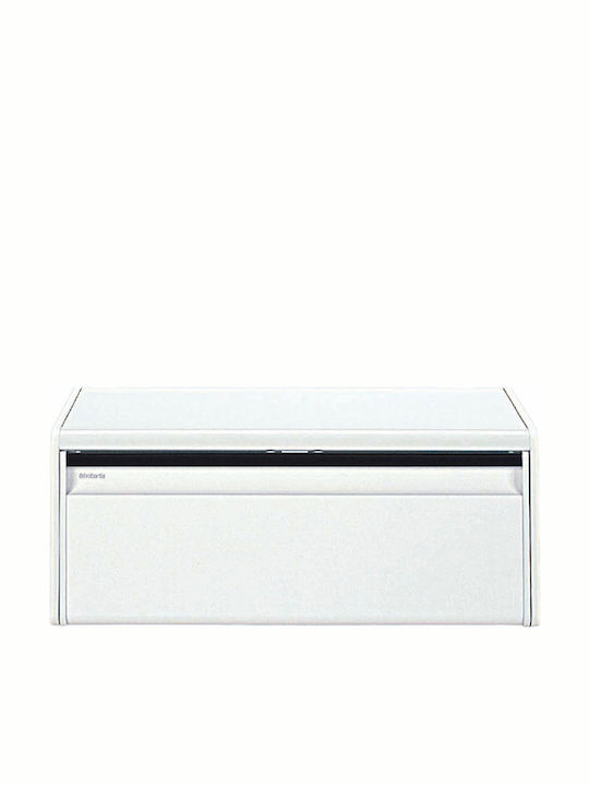 Brabantia Fall Front Bread Bin Ψωμιέρα με Καπάκι Μεταλλική 46.5x25x18.7cm - Image 6