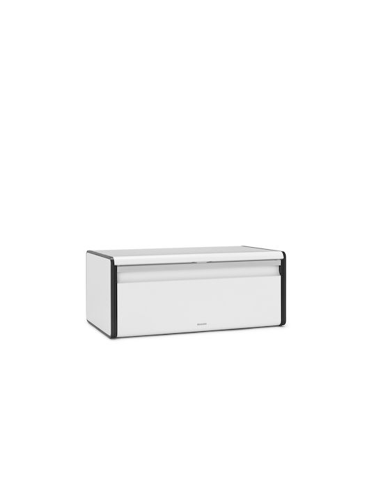 Brabantia Fall Front Bread Bin Ψωμιέρα με Καπάκι Μεταλλική 46.5x25x18.7cm - Image 5