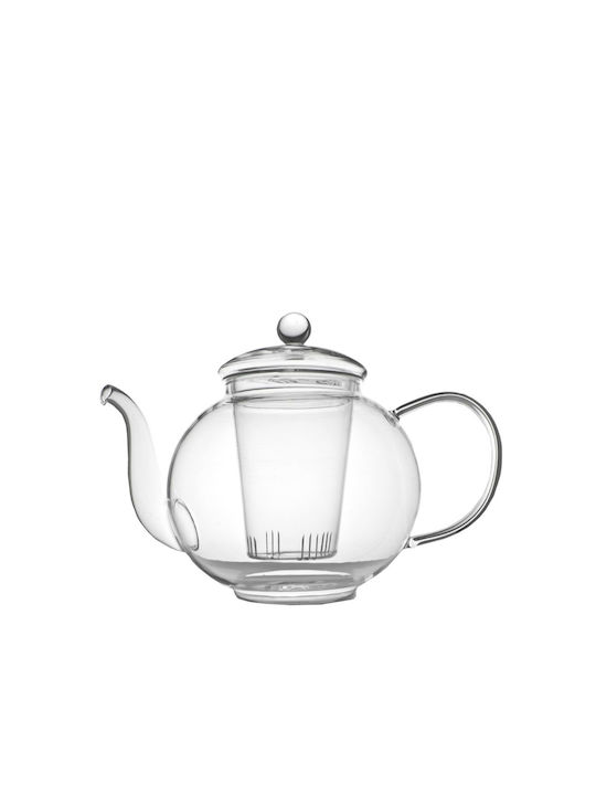 Bredemeijer Verona Single-Walled Teapot Τσαγιέρα Γυάλινη με Φίλτρο σε Διάφανο Χρώμα 1500ml - Image 3