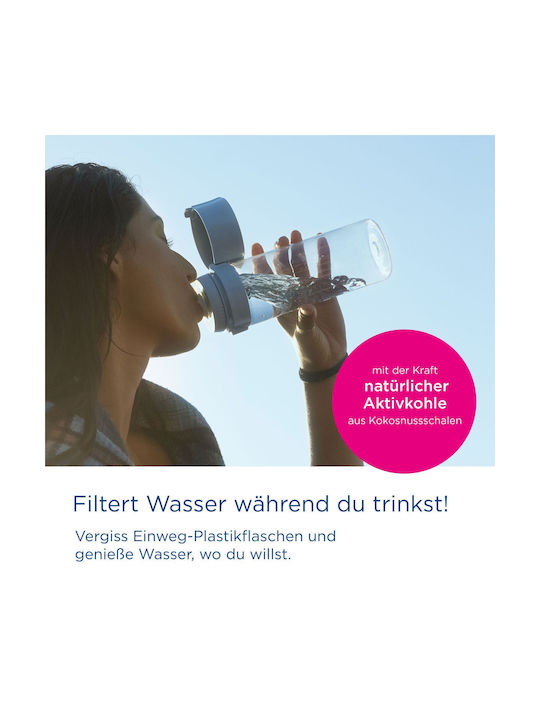 Brita Παγούρι με Φίλτρο 600ml Πορτοκαλί / Πορτοκαλί - Image 3