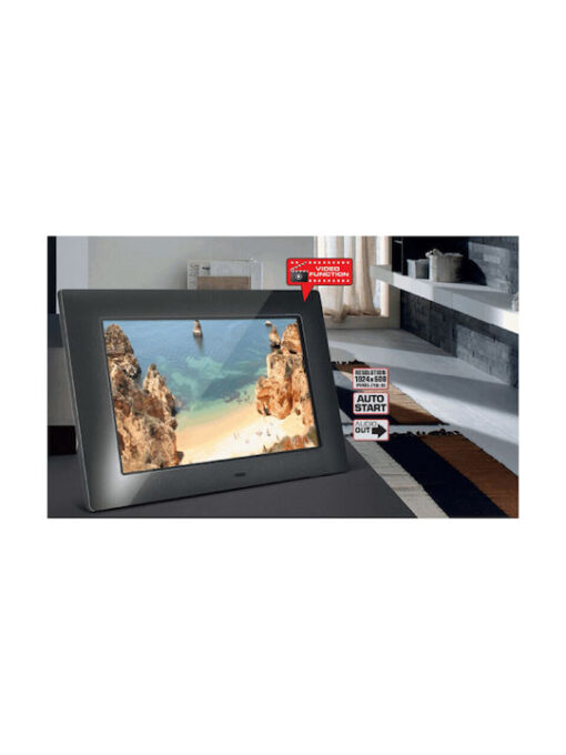 Braun Phototechnik DigiFrame 720 Ψηφιακή Κορνίζα LED 7" Ανάλυσης 1024x600 Μαύρη - Image 5