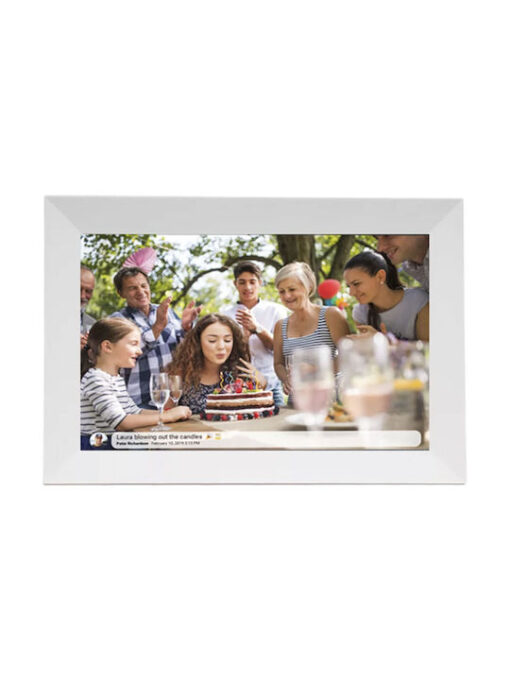 Denver Frameo PFF-1024 Ψηφιακή Κορνίζα με Οθόνη Αφής 10.1" Ανάλυσης 1280x800 με WiFi Λευκή PFF-1024WMK2