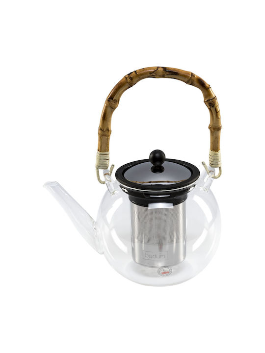 Bodum Assam Τσαγιέρα Γυάλινη σε Διάφανο Χρώμα 0699965373047