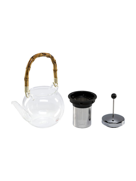 Bodum Assam Τσαγιέρα Γυάλινη σε Διάφανο Χρώμα 0699965373047 - Image 2