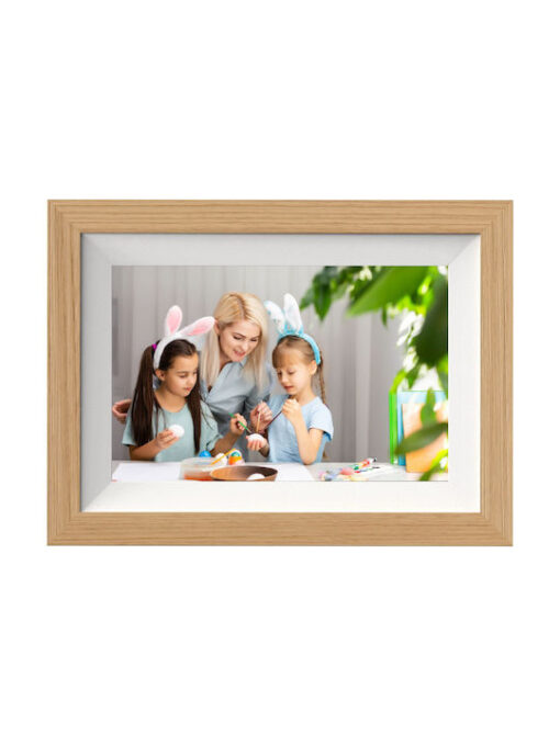 Braun Phototechnik Digiframe Ψηφιακή Κορνίζα 25.7" με WiFi Καφέ