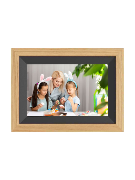 Braun Phototechnik Digiframe Ψηφιακή Κορνίζα 10.1" με WiFi Καφέ
