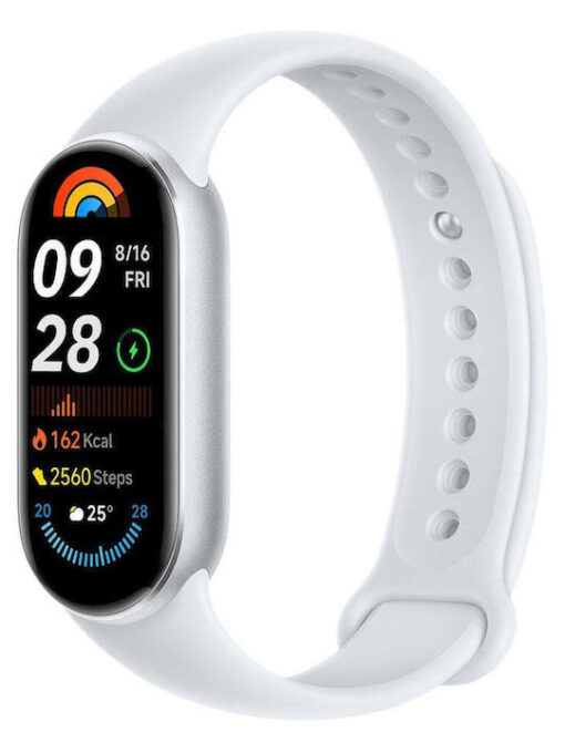 Xiaomi Smart Band 9 με Παλμογράφο Glacier Silver - Image 2