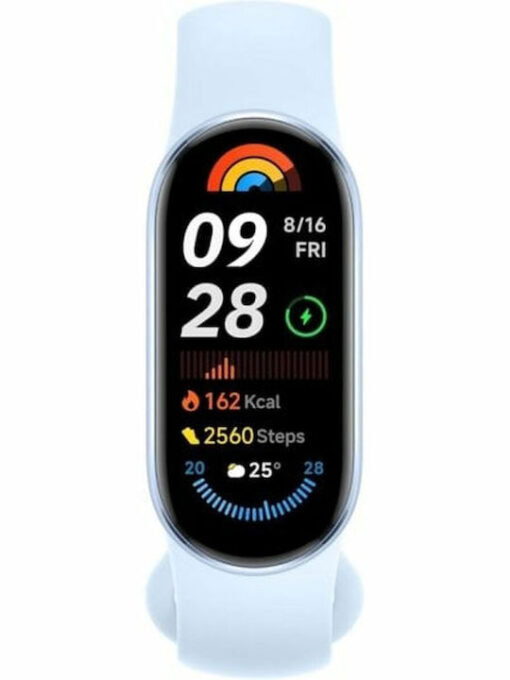 Xiaomi Smart Band 9 με Παλμογράφο Arctic Blue - Image 2