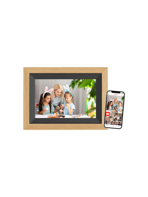 Braun Phototechnik Digiframe Ψηφιακή Κορνίζα 10.1" με WiFi Καφέ - Image 4