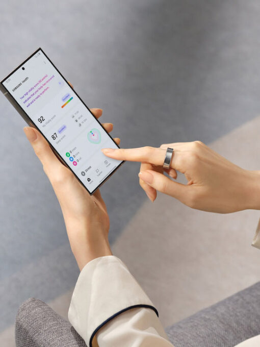 Samsung Galaxy Ring με Παλμογράφο Titanium Silver - Image 5