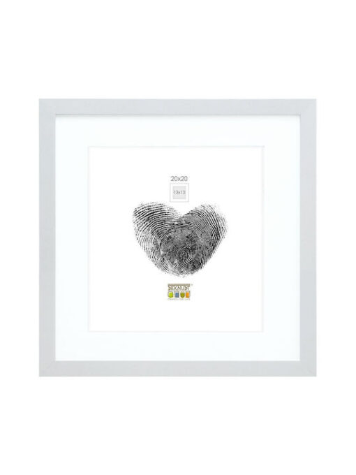Deknudt Κορνίζα Ξύλινη 20x20cm με Ασημί Πλαίσιο