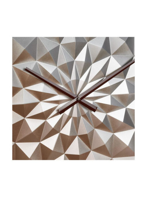 TFA Diamond Ρολόι Τοίχου Πλαστικό Γκρι 44.5cm - Image 3